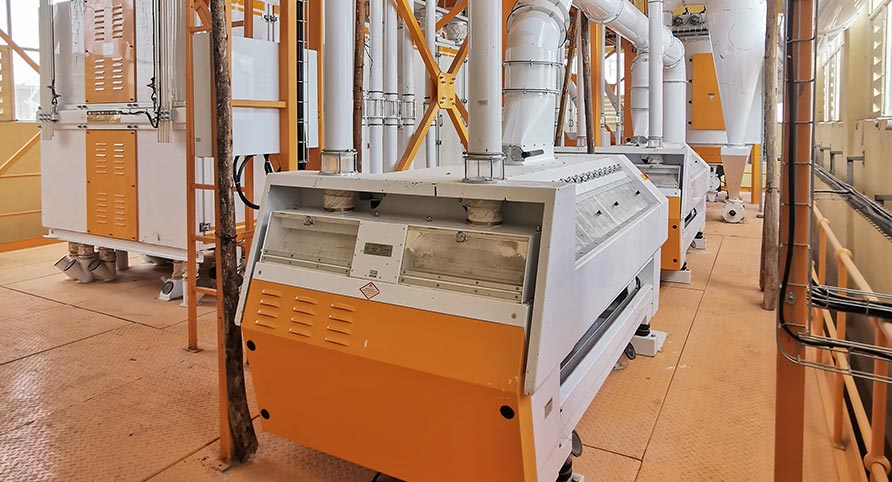 Эфиопский мукомольный завод 120TPD